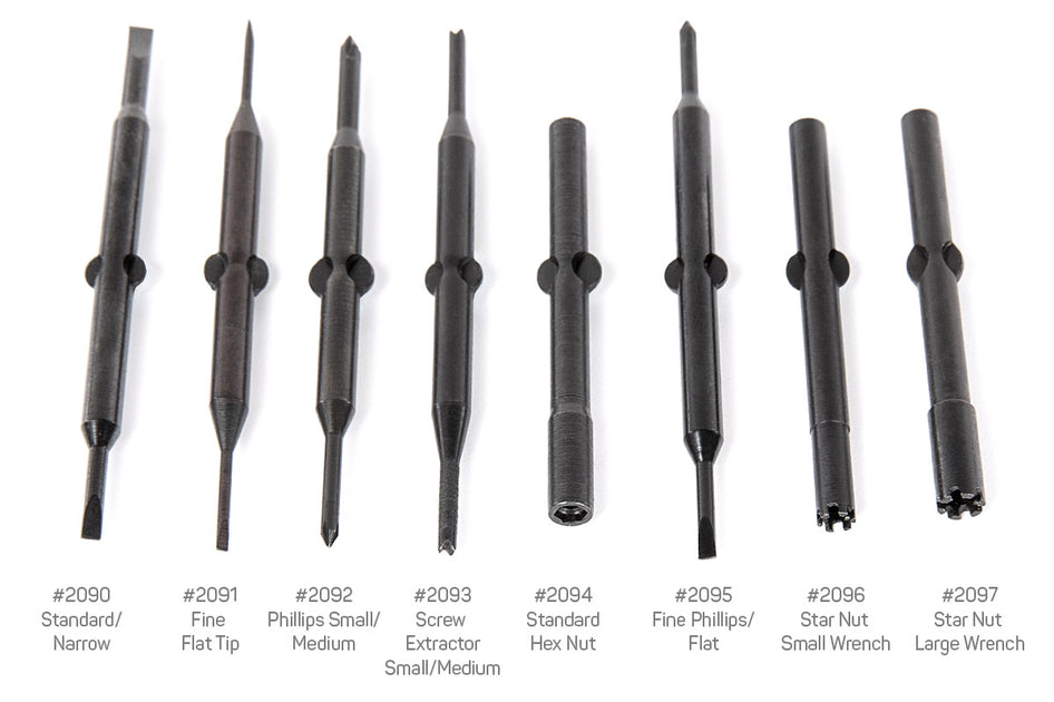 Replacement Screwdriver and Nut Driver Blades #2090 – #2097