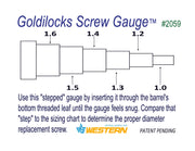 Goldilocks Screw Gauge™ #2059