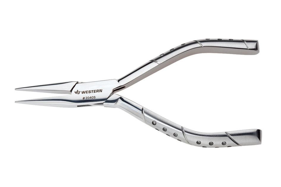 Curved Tip Long Nose Chain Plier – Premium Model #2039 – Western Optical  Supply, Inc.