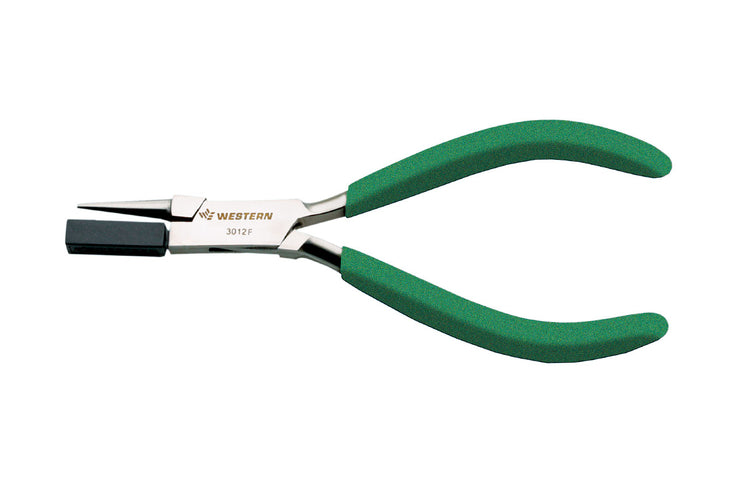 Combo Chain Nose Round / Delrin Plier – Budgetool Model #3012, Green Foam Handle